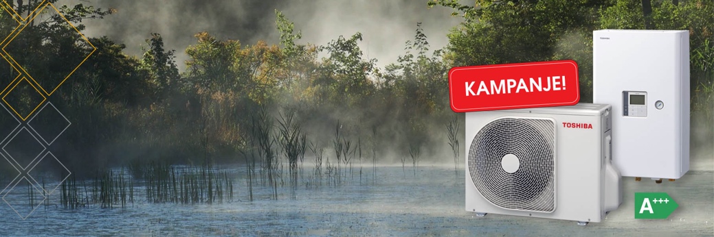 TOSHIBA ESTIA Luft-vann varmepumpe